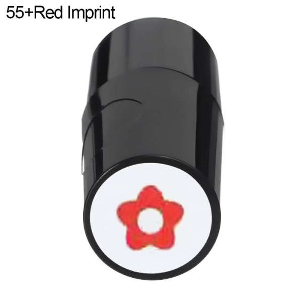 Golfbold stempel Golf stempel markør 55+RØD PRØG 55+RØD 55+Rød aftryk 55+Red Imprint