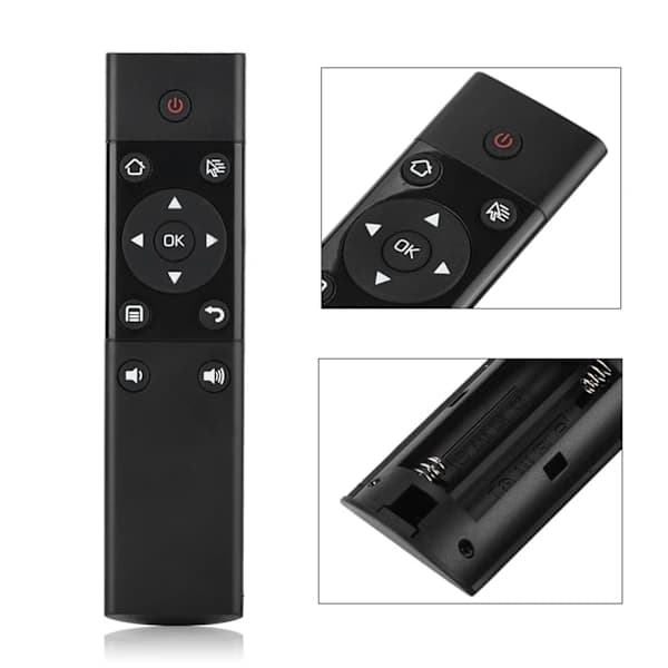 Trådløs præsentationsfjernbetjening, 2.4G USB Plug and Play Pointer Musekontrol til undervisningsmøder Kontor, Sort