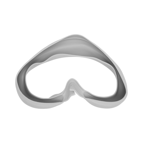 VR silikon ansiktstrekk Vanntett vaskbar myk VR ansiktspute for PICO 4 VR briller Grå hvit