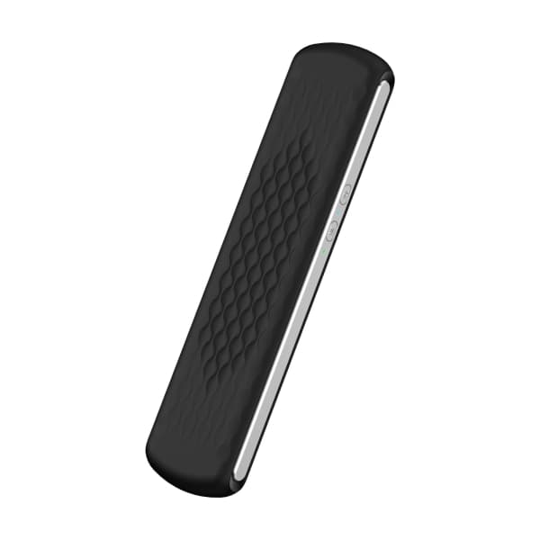 Kuddehøjttaler, Benlednings Stereo trådløs Bluetooth til søvn, 3D White Noise Sound, Ideel til sidesovere med søvnløshed Sort