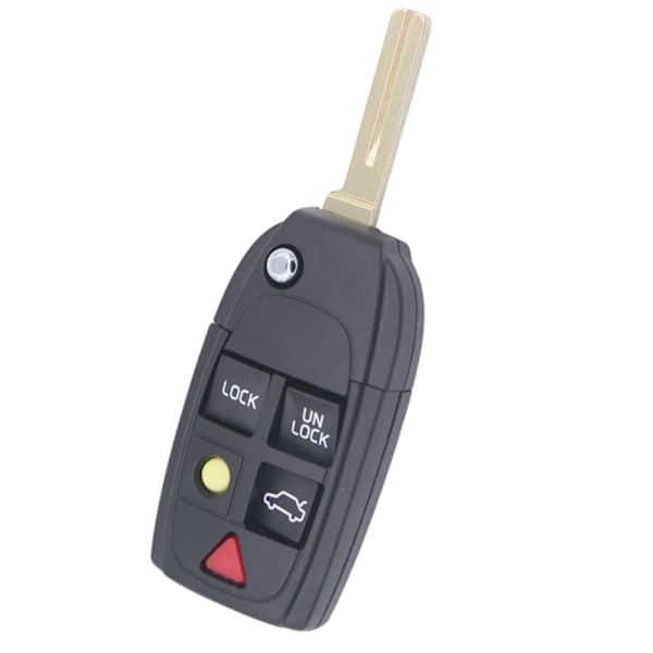 INF Auton avainkuori Volvo 5 napilla, musta