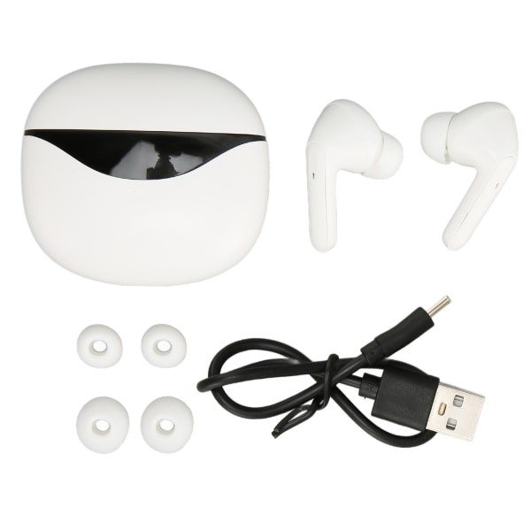 Trådløse øretelefoner HiFi Stereo Lyd Støjreduktion Indbyggede Mic Bluetooth-øretelefoner til sportstræning