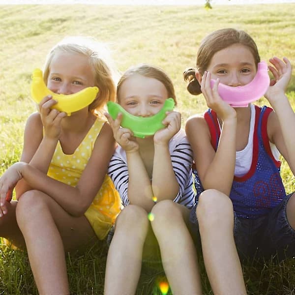 Bananfodral, 3-pack Återanvändbart Bananskydd