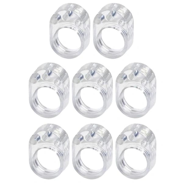 8-pack Transparent Door Handle Bumpers