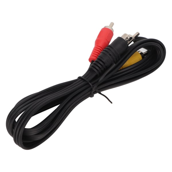 Mini DIN 7-pins til 3 RCA-kabel 7-pins Mini DIN-hannplugg til 3 RCA-hannplugg Videoadapterkabel Rød Gul og Hvit 4,9 fot