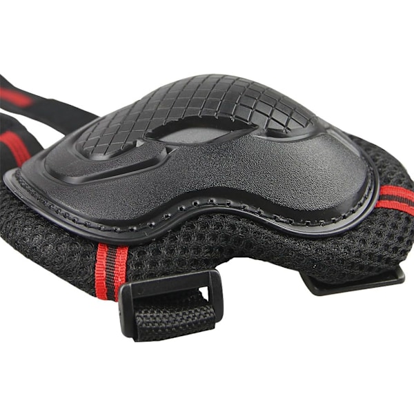 Inline Skyddsset 6st Sportskydd Armbågsskydd Knäskydd Handledsskydd