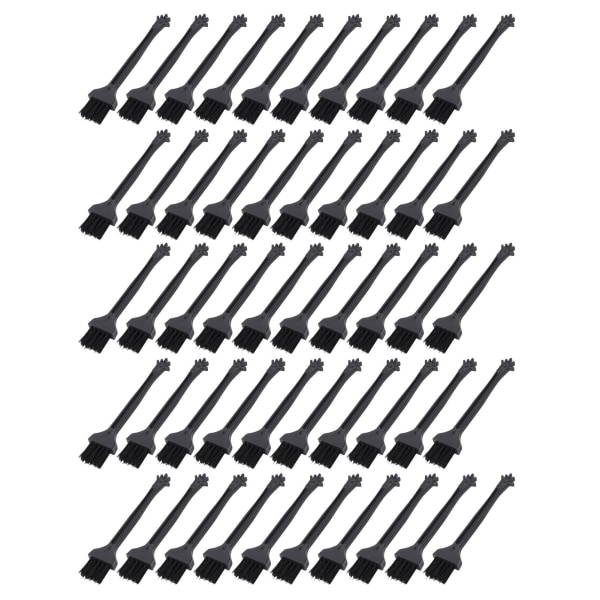 50 st rakknivsborste multifunktionell mjuk borst med hög densitet hållbar PP-handtag rakborste för apparatdator