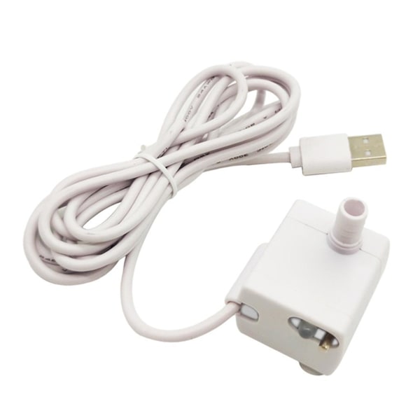1/3/5 USB-drevet kattevandspumpe - Stille 5V til kæledyrsvand med lys 3.5x4x2.5cm with light 3.5x4x2.5cm 1Set