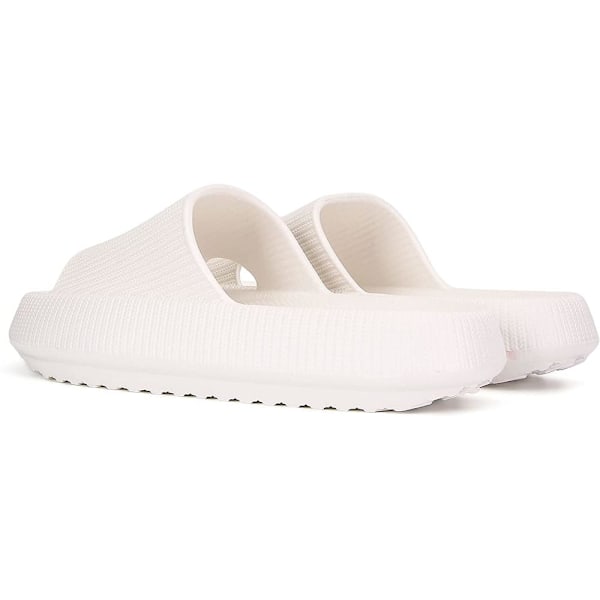 Tofflor Stötdämpande Mjukt EVA Foam Slip-on White Vit