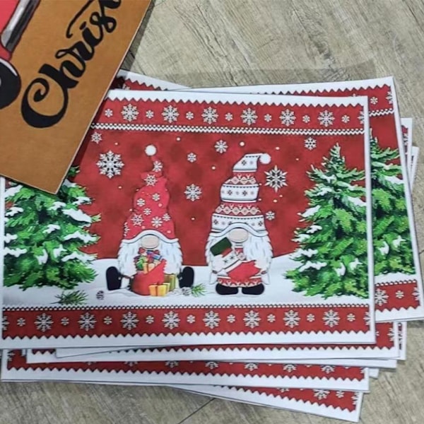 1/2 Pehmeä ja Mukava Merry Christmas Gnome Ovimatto Jouluhatulle Christmas hat 1Set