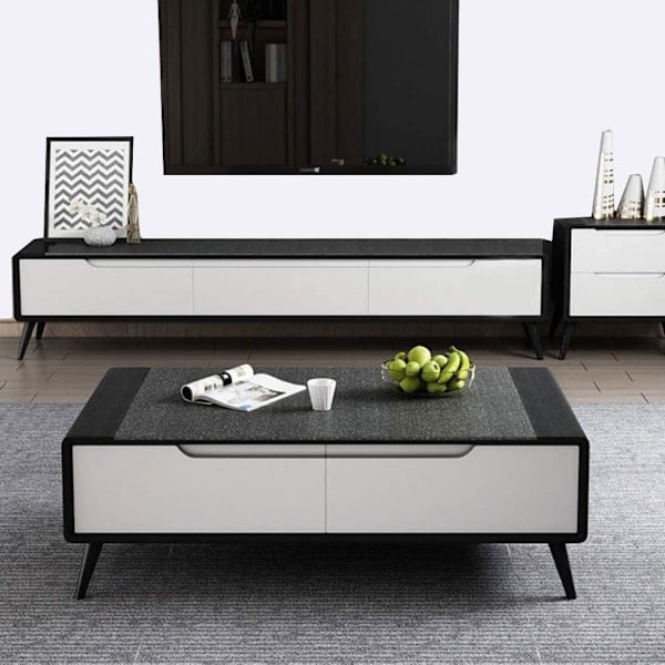 Set med 4 lutande bordsben - Vinklade avsmalnande 30 cm, svarta, metallskåpsben, avsmalnande möbelben, tysta ersättningsben för soffa, bord och