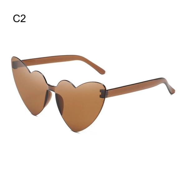 Hjerteformede solbriller Hjertesolbriller C2 C2 C2 C2
