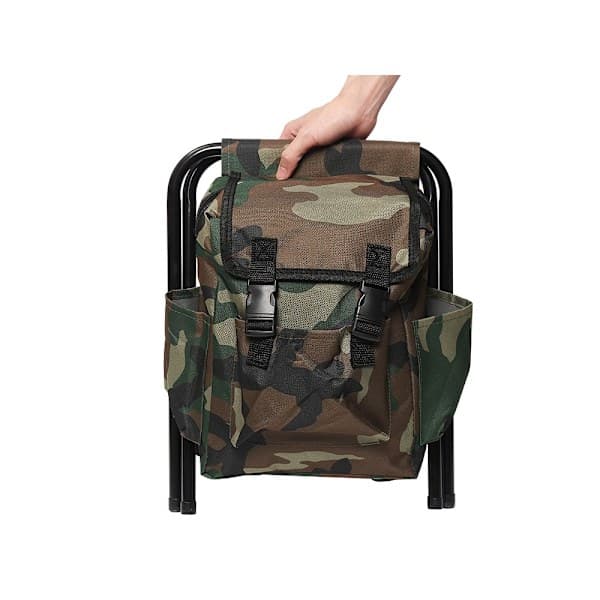 Backpack with Stool - Military Backpack with Folding Chair