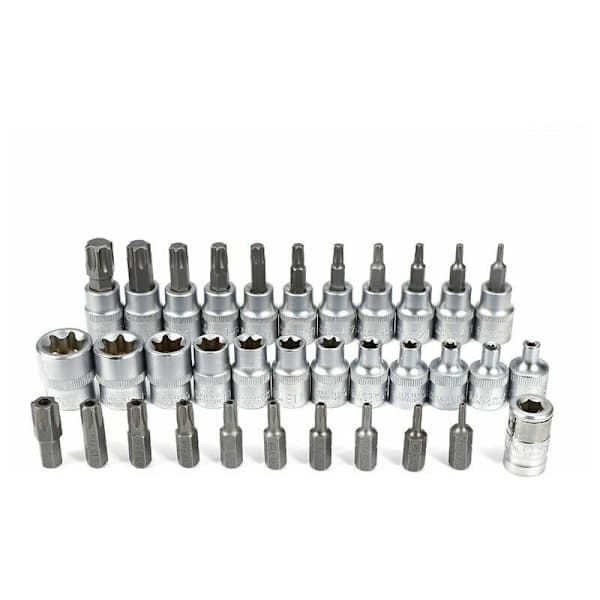 34 kpl Torx-hylsyavaimia