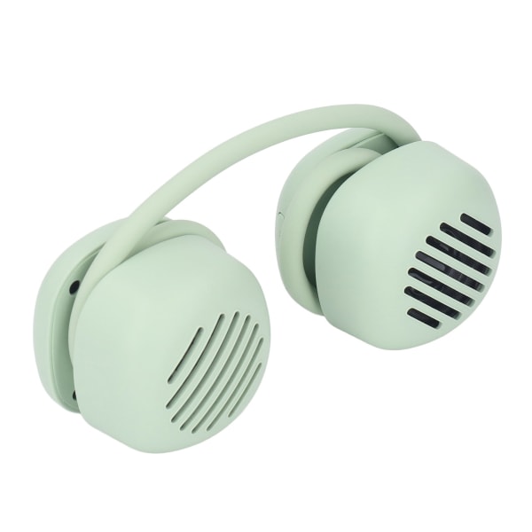 Bluetooth-høyttaler med hengende hals Trådløs Fasjonabel bærbar lett minihøyttaler med LED-lys for utendørs lysgrønn