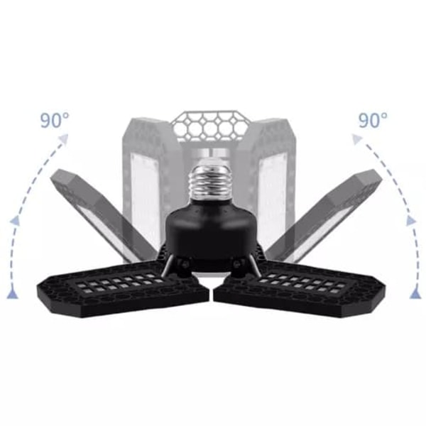 Kasvilamppu - Kasvivalaisin 3 LED-paneelilla—pa