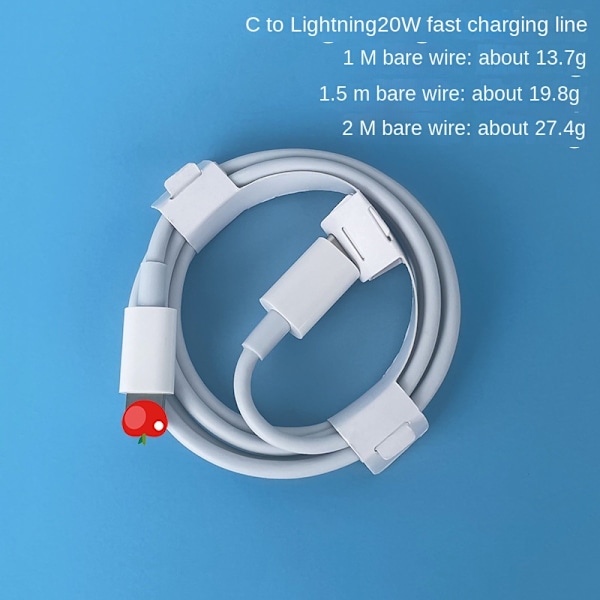 pd20w hurtig opladerhoved egnet til iPhone Apple oplader sæt europæisk standard mobiltelefon opladerhoved
