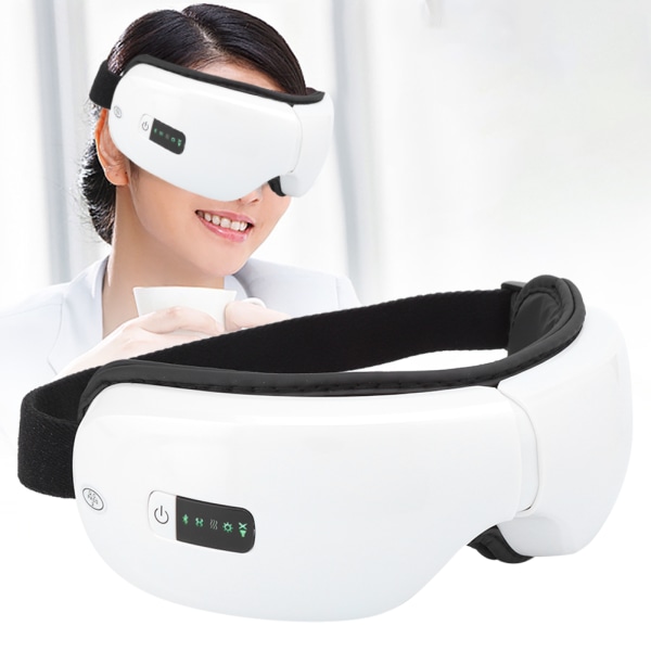 Vibration Varm Kompress Afhjælp træthed Synsbeskyttelse Øjenplaster Øjenmassager