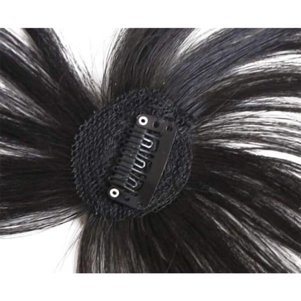 3D Air Bangs Hair Topper Extension Usynlig Sømløs Tynne Neat Air Bangs