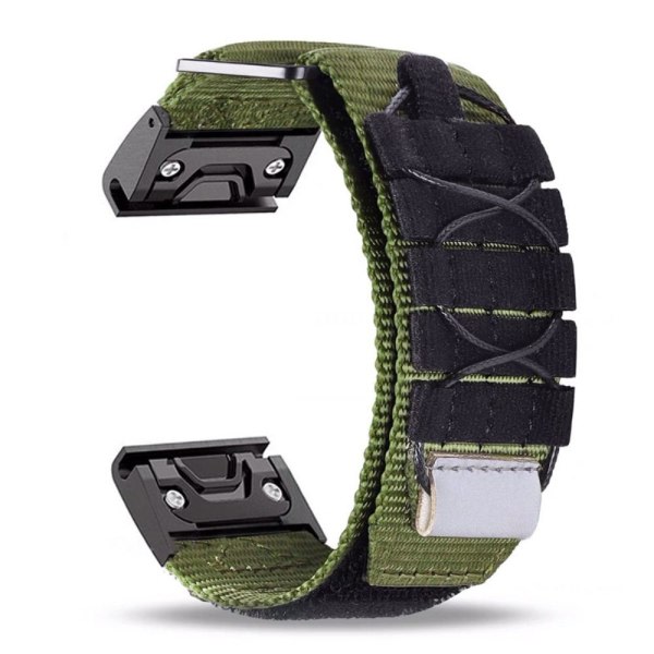 Nylon Loop -ranneke rannekellolle VIHREÄ GARMINILLE 22MM VIHREÄ Garminille 22mm-Garminille 22mm green For Garmin 22mm-For Garmin 22mm