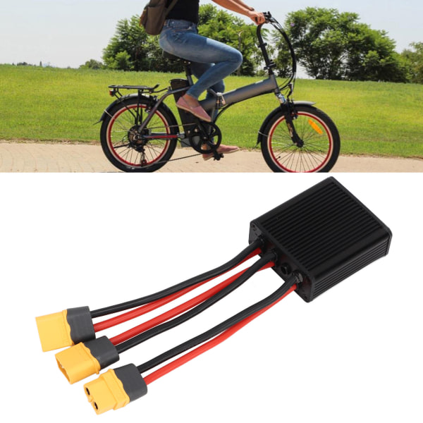 Elektrisk cykel Dobbelt batteriafladningskonverter Dobbelt batteri Parallel moduladapter 20V?72V 20A