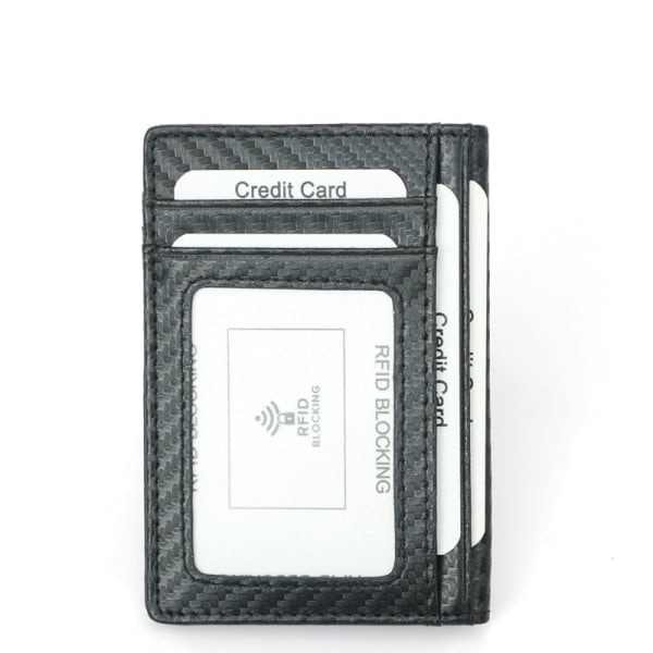 Kortfodral med RFID Svart