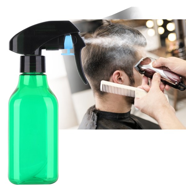 Frisörsprayflaska Hårverktyg Vattenspruta för frisörsalong Barber ShopGreen
