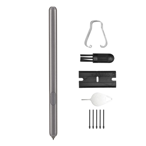 Stylus Pen High Sensitivity Professional Tablet Stylus Erstatning med spidser til Tab S6 10.5in SM T860 SM T865 Grå