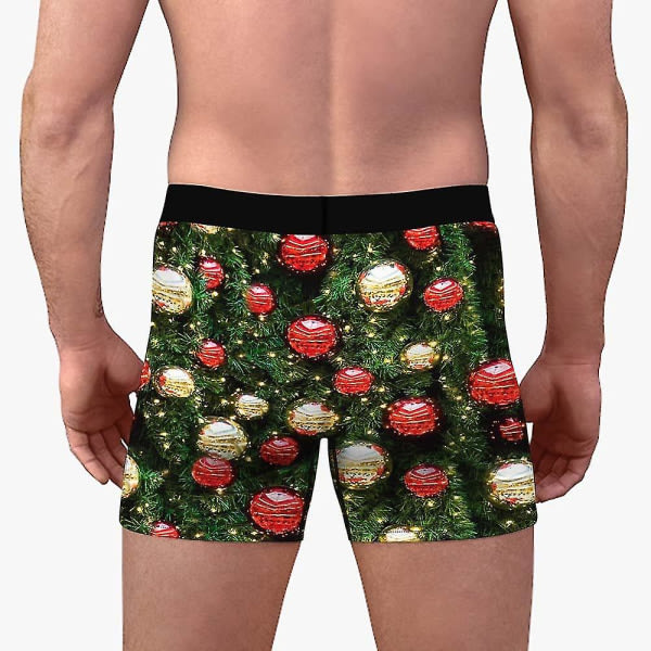 Christmas Boxers Trosor Herr Xmas Underkläder Kalsonger G 2XL