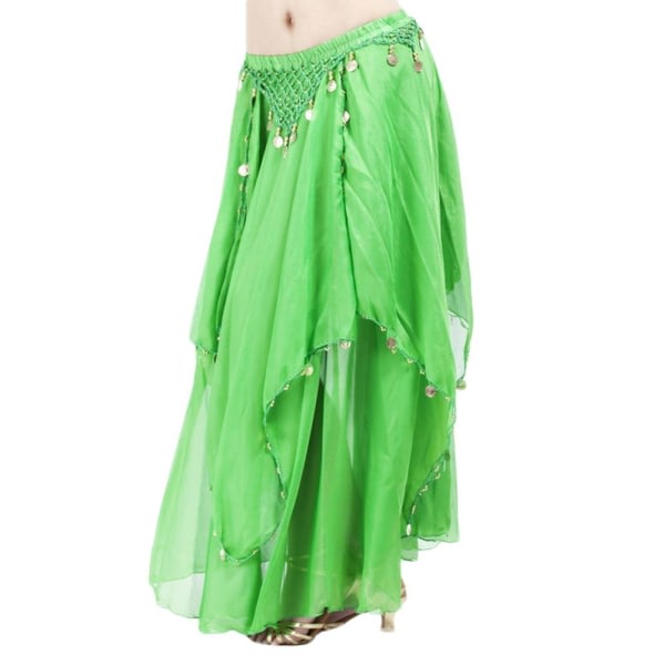 Dansende nederdel Spansk nederdel GRØN Grøn Green