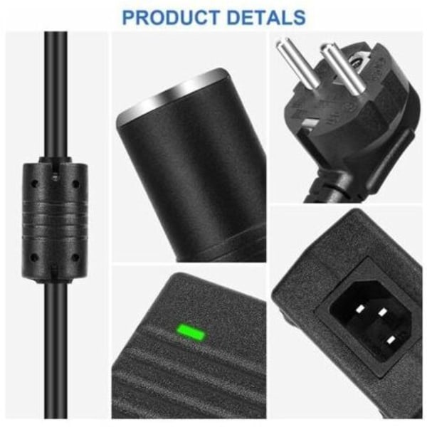 220V til 12V Konverter, 120W Cigarettænder Stik Adapter, 10A AC til DC Adapter Ha,.pa