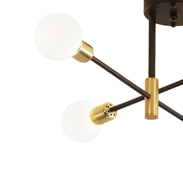 Moderne Sputnik lysekrone taklampe for stue 4 Lights