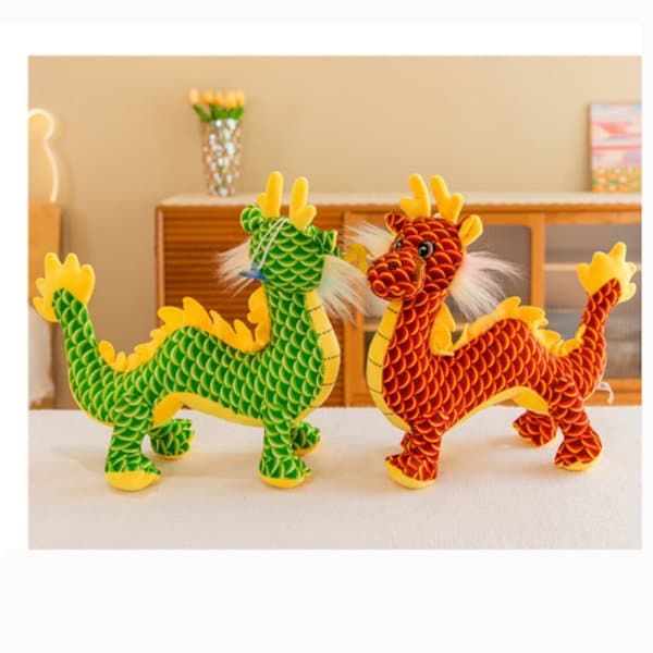 Simuloitu lohikäärmepehmolelu PUNAINEN 15CM 15CM punainen 15cm-15cm