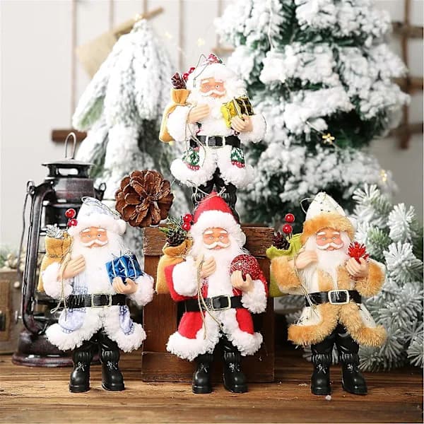 Tomtefigurer, 20 cm stående Tomtefigur, Juletrepynt