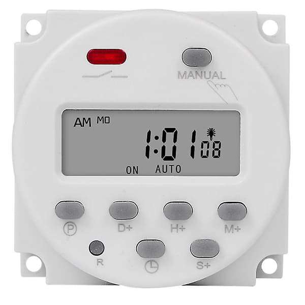 15,98 tum LCD Digital Timer 5V DC Programmerbar Tidbrytare CN101S-5V