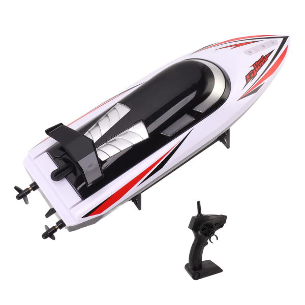 High Speed ​​RC Boat 2,4G Vattentät Dual Propeller Drive Low Power Alert 3 Speed ​​Switching Fjärrkontroll Speedboat