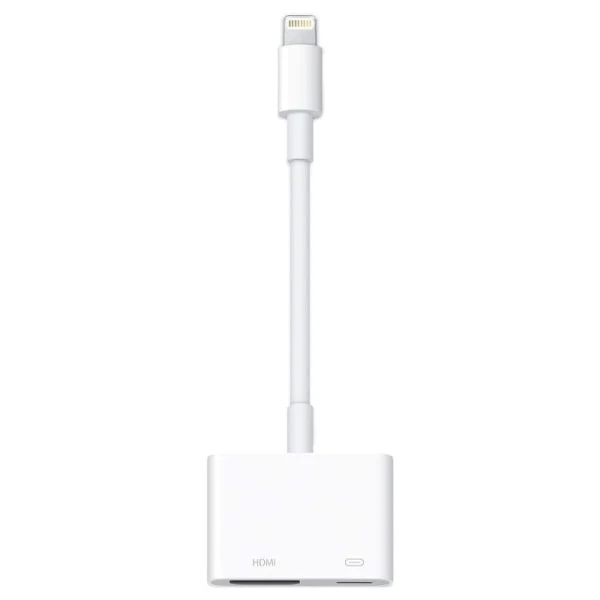 Lightning til Digital AV-adapter (Lightning til HDMI) Hvit