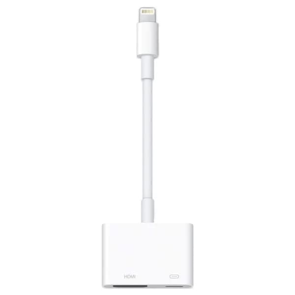 Lightning till Digital AV-adapter (Lightning till HDMI) Vit