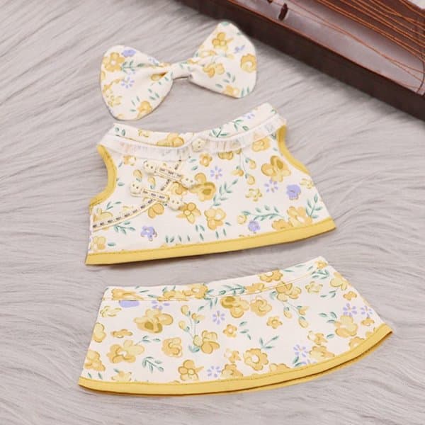 20cm Dockkläder Docka Cheongsam ROSA Rosa