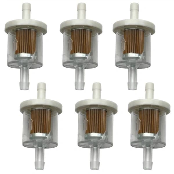 40 Micron Bränslefilter Inline Bränslefilter 1/4 \" Ersättningsbränslefilter för Briggs Stratton 691035