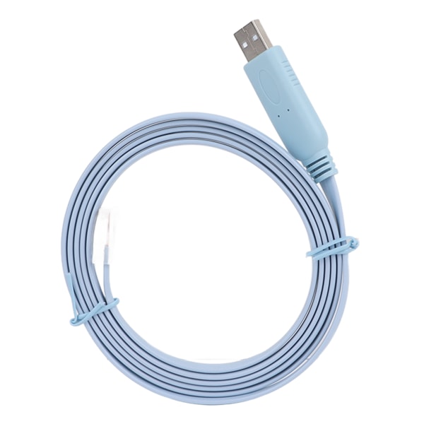 USB til RJ45-konsollkabel 5,9 fot høyhastighets holdbar kobber Plug and Play USB til RJ45 seriell kabel for datamaskinruter