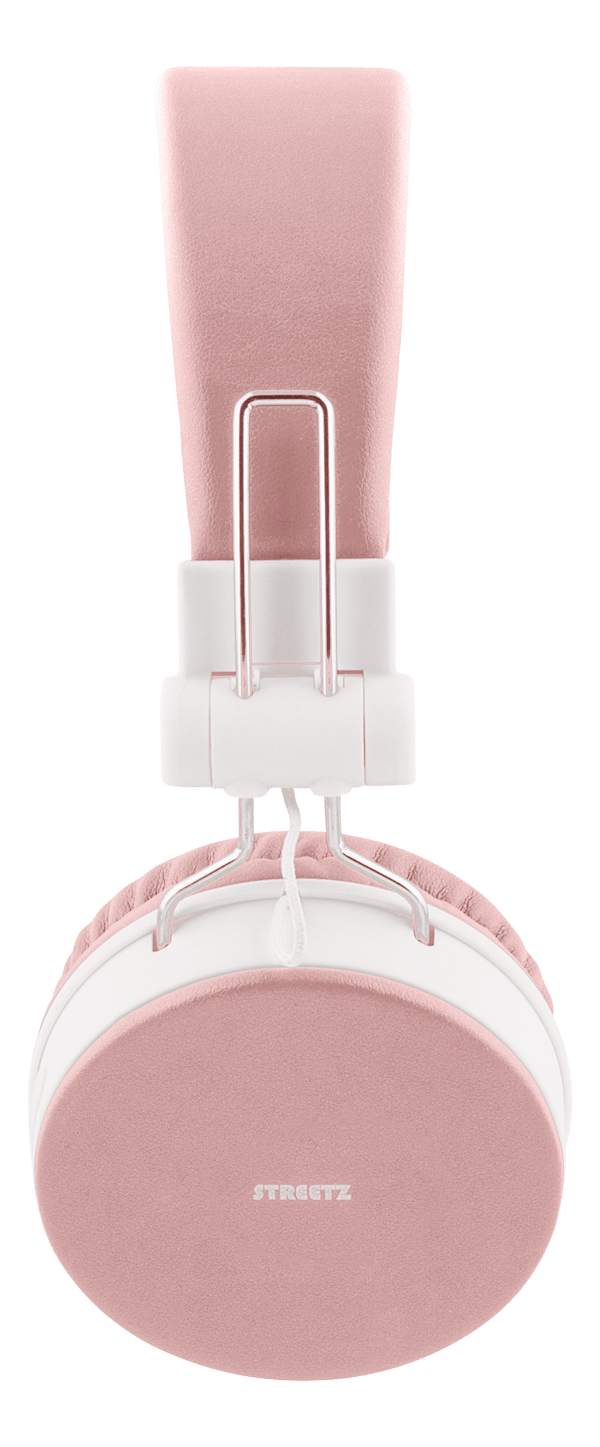 BT200 Sammenleggbart on-ear BT-headset, 3,5 mm, rosa