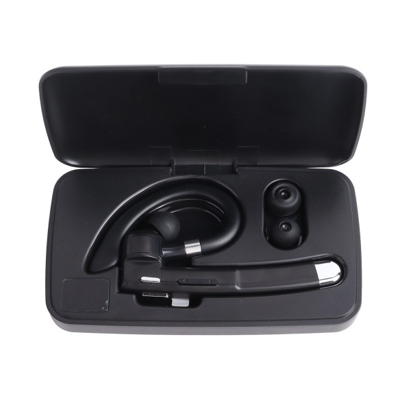Trådlös Bluetooth hörsnäcka Vattentät Lätt Single Ear BT 5.1 trådlöst handsfree-headset för kontorskörning