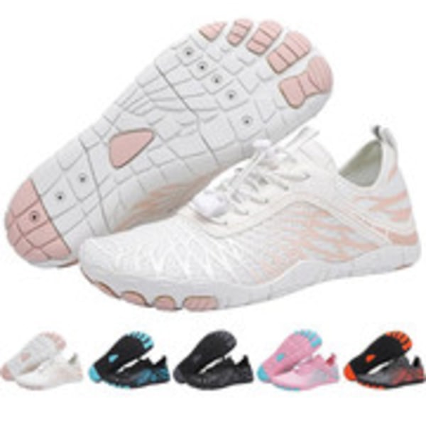 Lorax Pro Barfota Skor för Män Kvinnor Vandringsskor, Halkfria Ridning Strandskor Vita White White White 41