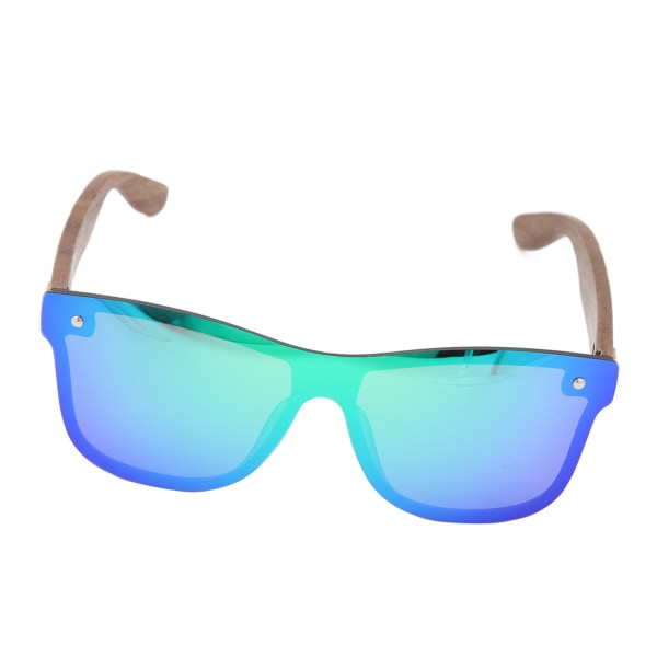 Solbriller UV400 Fleksibel Slitesterk Stilfulle innfatningssolbriller for solbeskyttelse Fisketurer Utendørs Sport Sykling Kjøring Grønn Sølv