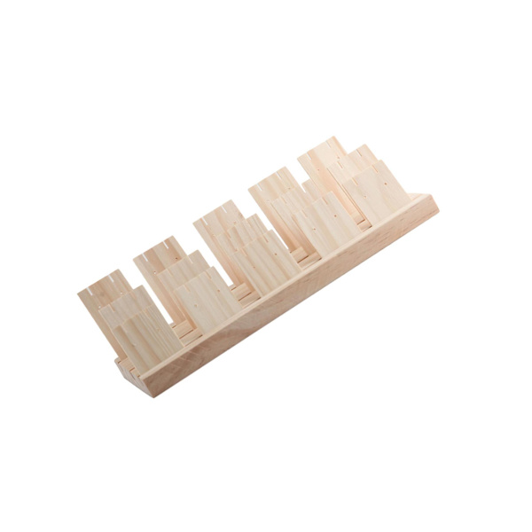 1/2/3 Örhänge Display Stativ Stor Kapacitet för Retail Display Stor 3-fack 22cm Large 3 slot 22cm 1Set