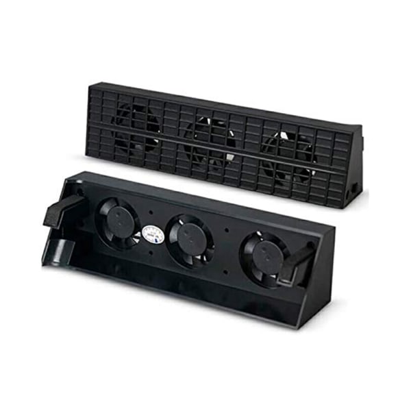 PS4 Slim Turbo Køleventilator Ekstern USB Køler, Automatisk Temperaturregulering