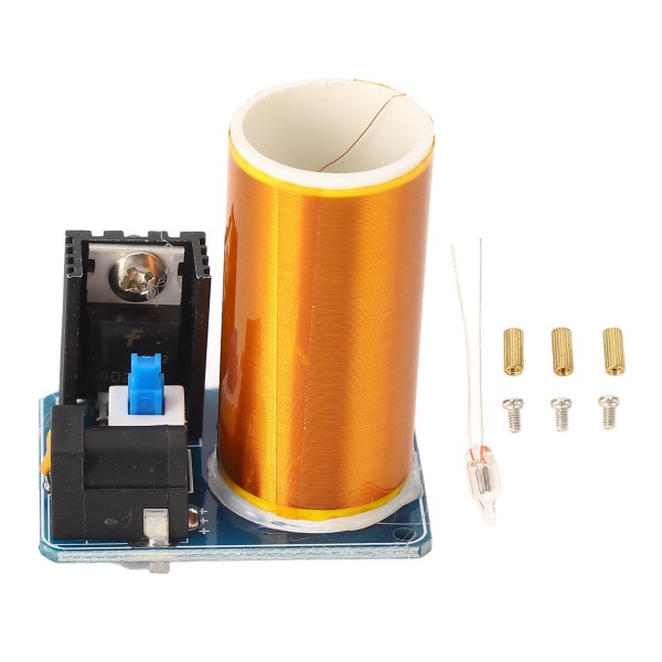 Plasma transmissionsspole LED-gnistgenerator Arc DIY Plasma Spark Module Leksak DC9?12V för undervisningsexperiment