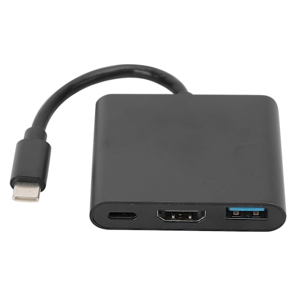 Dockingstasjoner 3 i 1 Hub TypeC til HDMI USB Konverter Adapter Driverfri