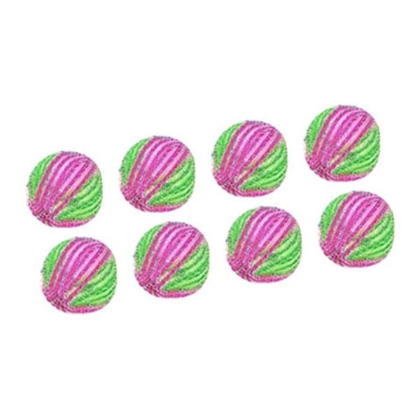 8 stk. bolde til kæledyrshårfjerner Nylon runde, effektive vasketøj Fnugfjerner bolde til husholdningstøj